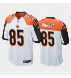 men tee higgins cincinnati bengals white game jersey men tee higgins cincinnati bengals white game jersey