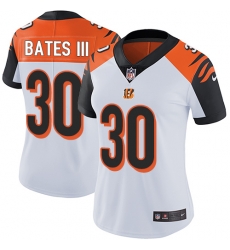 Nike Bengals #30 Jessie Bates III White Womens Stitched NFL Vapor Untouchable Limited Jersey Nike Bengals #30 Jessie Bates III White Womens Stitched NFL Vapor Untouchable Limited Jersey