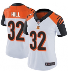 Nike Bengals #32 Jeremy Hill White Womens Stitched NFL Vapor Untouchable Limited Jersey Nike Bengals #32 Jeremy Hill White Womens Stitched NFL Vapor Untouchable Limited Jersey