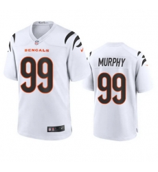 Women Cincinnati Bengals 99 Myles Murphy White Stitched Game Jersey Women Cincinnati Bengals 99 Myles Murphy White Stitched Game Jersey