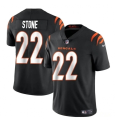 Youth Cincinnati Bengals 22 Geno Stone Black Vapor Untouchable Limited Stitched Jersey Youth Cincinnati Bengals 22 Geno Stone Black Vapor Untouchable Limited Stitched Jersey