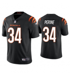 Youth Cincinnati Bengals 34 Samaje Perine Black Vapor Untouchable Limited Stitched Jersey Youth Cincinnati Bengals 34 Samaje Perine Black Vapor Untouchable Limited Stitched Jersey