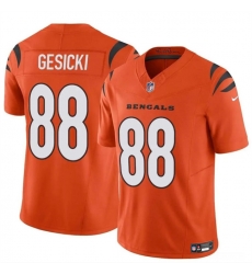 Youth Cincinnati Bengals 88 Mike Gesicki Orange 2024 F U S E Vapor Untouchable Limited Stitched Jersey Youth Cincinnati Bengals 88 Mike Gesicki Orange 2024 F U S E Vapor Untouchable Limited Stitched Jersey