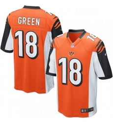 Youth Nike Cincinnati Bengals 18 AJ Green Game Orange Alternate NFL Jersey Youth Nike Cincinnati Bengals 18 AJ Green Game Orange Alternate NFL Jersey