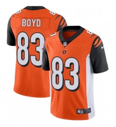Youth Nike Cincinnati Bengals 83 Tyler Boyd Vapor Untouchable Limited Orange Alternate NFL Jersey Youth Nike Cincinnati Bengals 83 Tyler Boyd Vapor Untouchable Limited Orange Alternate NFL Jersey