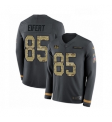 Youth Nike Cincinnati Bengals 85 Tyler Eifert Limited Black Salute to Service Therma Long Sleeve NFL Jersey Youth Nike Cincinnati Bengals 85 Tyler Eifert Limited Black Salute to Service Therma Long Sleeve NFL Jersey