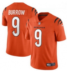 Youth Nike Cincinnati Bengals 9 Joe Burrow Orange Vapor Limited Jersey Youth Nike Cincinnati Bengals 9 Joe Burrow Orange Vapor Limited Jersey