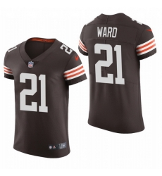 Cleveland Browns 21 Denzel Ward Nike Men Brwon Team Color Men Stitched NFL 2020 Vapor Untouchable Elite Jersey Cleveland Browns 21 Denzel Ward Nike Men Brwon Team Color Men Stitched NFL 2020 Vapor Untouchable Elite Jersey