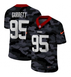 Cleveland Browns 95 Myles Garrett Men Nike 2020 Black CAMO Vapor Untouchable Limited Stitched NFL Jersey Cleveland Browns 95 Myles Garrett Men Nike 2020 Black CAMO Vapor Untouchable Limited Stitched NFL Jersey
