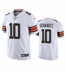 Men Cleveland Browns 10 Anthony Schwartz White Vapor Untouchable Limited Stitched Jersey Men Cleveland Browns 10 Anthony Schwartz White Vapor Untouchable Limited Stitched Jersey