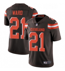 Mens Nike Cleveland Browns 21 Denzel Ward Brown Team Color Vapor Untouchable Limited Player NFL Jersey Mens Nike Cleveland Browns 21 Denzel Ward Brown Team Color Vapor Untouchable Limited Player NFL Jersey
