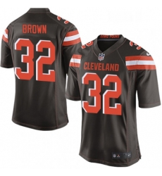 Mens Nike Cleveland Browns 32 Jim Brown Game Brown Team Color NFL Jersey Mens Nike Cleveland Browns 32 Jim Brown Game Brown Team Color NFL Jersey