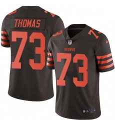 Mens Nike Cleveland Browns 73 Joe Thomas Limited Brown Rush Vapor Untouchable NFL Jersey Mens Nike Cleveland Browns 73 Joe Thomas Limited Brown Rush Vapor Untouchable NFL Jersey