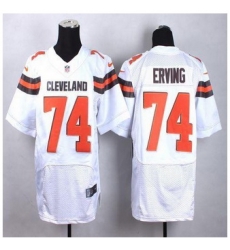 New Cleveland Browns #74 Cameron Erving White Men Stitched NFL New Elite Jersey New Cleveland Browns #74 Cameron Erving White Men Stitched NFL New Elite Jersey