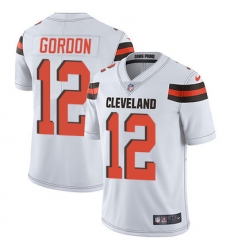 Nike Browns #12 Josh Gordon White Mens Stitched NFL Vapor Untouchable Limited Jersey Nike Browns #12 Josh Gordon White Mens Stitched NFL Vapor Untouchable Limited Jersey