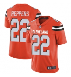 Nike Browns #22 Jabrill Peppers Orange Alternate Mens Stitched NFL Vapor Untouchable Limited Jersey Nike Browns #22 Jabrill Peppers Orange Alternate Mens Stitched NFL Vapor Untouchable Limited Jersey