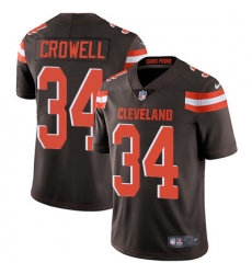 Nike Browns #34 Isaiah Crowell Brown Team Color Mens Stitched NFL Vapor Untouchable Limited Jersey Nike Browns #34 Isaiah Crowell Brown Team Color Mens Stitched NFL Vapor Untouchable Limited Jersey