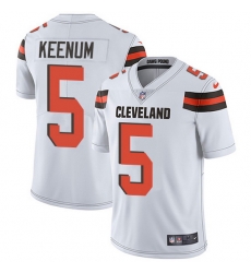 Nike Browns 5 Case Keenum White Men Stitched NFL Vapor Untouchable Limited Jersey Nike Browns 5 Case Keenum White Men Stitched NFL Vapor Untouchable Limited Jersey