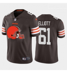Nike Browns 61 Jordan Elliott Brown Team Big Logo Vapor Untouchable Limited Jersey Nike Browns 61 Jordan Elliott Brown Team Big Logo Vapor Untouchable Limited Jersey