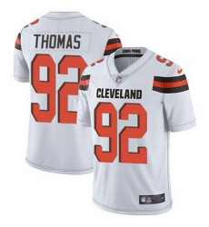 Nike Browns #92 Chad Thomas White Mens Stitched NFL Vapor Untouchable Limited Jersey Nike Browns #92 Chad Thomas White Mens Stitched NFL Vapor Untouchable Limited Jersey