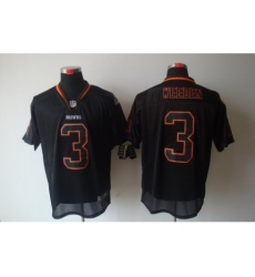 Nike Cleveland Browns 3 Brandon Weeden Black Elite Lights Out NFL Jersey Nike Cleveland Browns 3 Brandon Weeden Black Elite Lights Out NFL Jersey