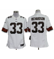 Nike Cleveland Browns 33 Trent Richardson White Game NFL Jersey Nike Cleveland Browns 33 Trent Richardson White Game NFL Jersey