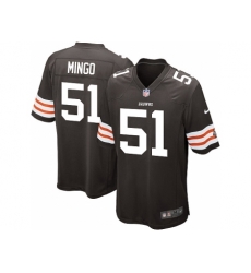 Nike Cleveland Browns 51 Barkevious Mingo brown Game NFL Jersey Nike Cleveland Browns 51 Barkevious Mingo brown Game NFL Jersey