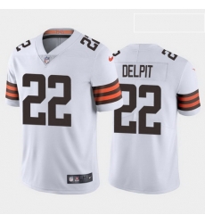 men grant delpit cleveland browns white vapor limited jersey men grant delpit cleveland browns white vapor limited jersey