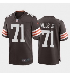 men jedrick wills cleveland browns brown game jersey 2020 men jedrick wills cleveland browns brown game jersey 2020