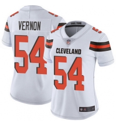 Browns 54 Olivier Vernon White Womens Stitched Football Vapor Untouchable Limited Jersey Browns 54 Olivier Vernon White Womens Stitched Football Vapor Untouchable Limited Jersey