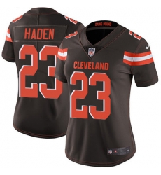 Nike Browns #23 Joe Haden Brown Team Color Womens Stitched NFL Vapor Untouchable Limited Jersey Nike Browns #23 Joe Haden Brown Team Color Womens Stitched NFL Vapor Untouchable Limited Jersey