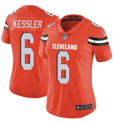 Nike Browns #6 Cody Kessler Orange Alternate Womens Stitched NFL Vapor Untouchable Limited Jersey Nike Browns #6 Cody Kessler Orange Alternate Womens Stitched NFL Vapor Untouchable Limited Jersey