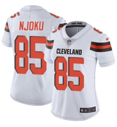 Nike Browns #85 David Njoku White Womens Stitched NFL Vapor Untouchable Limited Jersey Nike Browns #85 David Njoku White Womens Stitched NFL Vapor Untouchable Limited Jersey