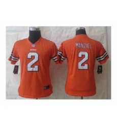 Nike Women Jerseys Cleveland Browns #2 Manziel orange Nike Women Jerseys Cleveland Browns #2 Manziel orange