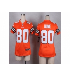 Women Nike cleveland browns 80 Dwayne Bowe Orange NFL Jersey Women Nike cleveland browns 80 Dwayne Bowe Orange NFL Jersey