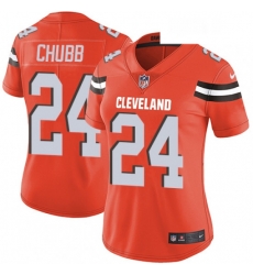 Womens Nike Cleveland Browns 24 Nick Chubb Orange Alternate Vapor Untouchable Limited Player NFL Jersey Womens Nike Cleveland Browns 24 Nick Chubb Orange Alternate Vapor Untouchable Limited Player NFL Jersey
