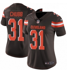 Womens Nike Cleveland Browns 31 Nick Chubb Brown Team Color Vapor Untouchable Limited Player NFL Jersey Womens Nike Cleveland Browns 31 Nick Chubb Brown Team Color Vapor Untouchable Limited Player NFL Jersey