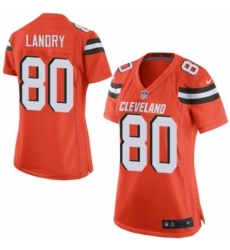 Womens Nike Cleveland Browns 80 Jarvis Landry Game Orange Alternate NFL Jersey Womens Nike Cleveland Browns 80 Jarvis Landry Game Orange Alternate NFL Jersey