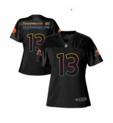 Womens Odell Beckham Jr Game Black Nike Jersey NFL Cleveland Browns 13 Fashion Womens Odell Beckham Jr Game Black Nike Jersey NFL Cleveland Browns 13 Fashion