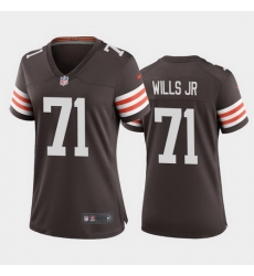 women jedrick wills cleveland browns brown game jersey 2020 women jedrick wills cleveland browns brown game jersey 2020