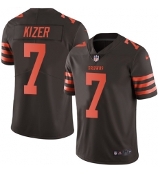 Nike Browns #7 DeShone Kizer Brown Youth Stitched NFL Limited Rush Jersey Nike Browns #7 DeShone Kizer Brown Youth Stitched NFL Limited Rush Jersey