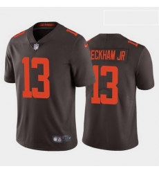 Youth Cleveland Browns 13 Odell Beckham Jr 2020 Alternate Vapor Limited Rush Jersey Brown Youth Cleveland Browns 13 Odell Beckham Jr 2020 Alternate Vapor Limited Rush Jersey Brown