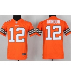 Youth Nike Cleveland Browns 12 Josh Gordon Orange NFL Jerseys Youth Nike Cleveland Browns 12 Josh Gordon Orange NFL Jerseys