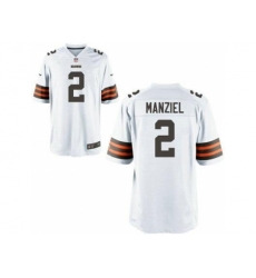Youth Nike Cleveland Browns #2 Johnny Manziel White NFL Jerseys Youth Nike Cleveland Browns #2 Johnny Manziel White NFL Jerseys