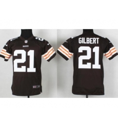 Youth Nike Cleveland Browns 21 Justin Gilbert Brown NFL Jersey Youth Nike Cleveland Browns 21 Justin Gilbert Brown NFL Jersey