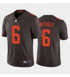 Youth Nike Cleveland Browns 6 Baker Mayfield White Rush Vapor Limited Jersey Youth Nike Cleveland Browns 6 Baker Mayfield White Rush Vapor Limited Jersey