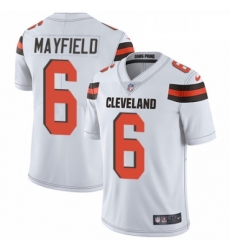 Youth Nike Cleveland Browns 6 Baker Mayfield White Vapor Untouchable Limited Player NFL Jersey Youth Nike Cleveland Browns 6 Baker Mayfield White Vapor Untouchable Limited Player NFL Jersey