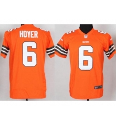 Youth Nike Cleveland Browns 6 Brian Hoyer Orange NFL Jersey Youth Nike Cleveland Browns 6 Brian Hoyer Orange NFL Jersey