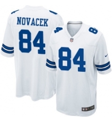 #84 Jay Novacek Elite White Dallas Cowboys Road Nike Jersey #84 Jay Novacek Elite White Dallas Cowboys Road Nike Jersey