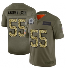 Cowboys 55 Leighton Vander Esch Olive Camo Men Stitched Football Limited 2019 Salute To Service Jersey Cowboys 55 Leighton Vander Esch Olive Camo Men Stitched Football Limited 2019 Salute To Service Jersey